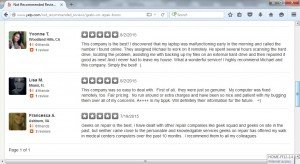 yelp non approved reviews 